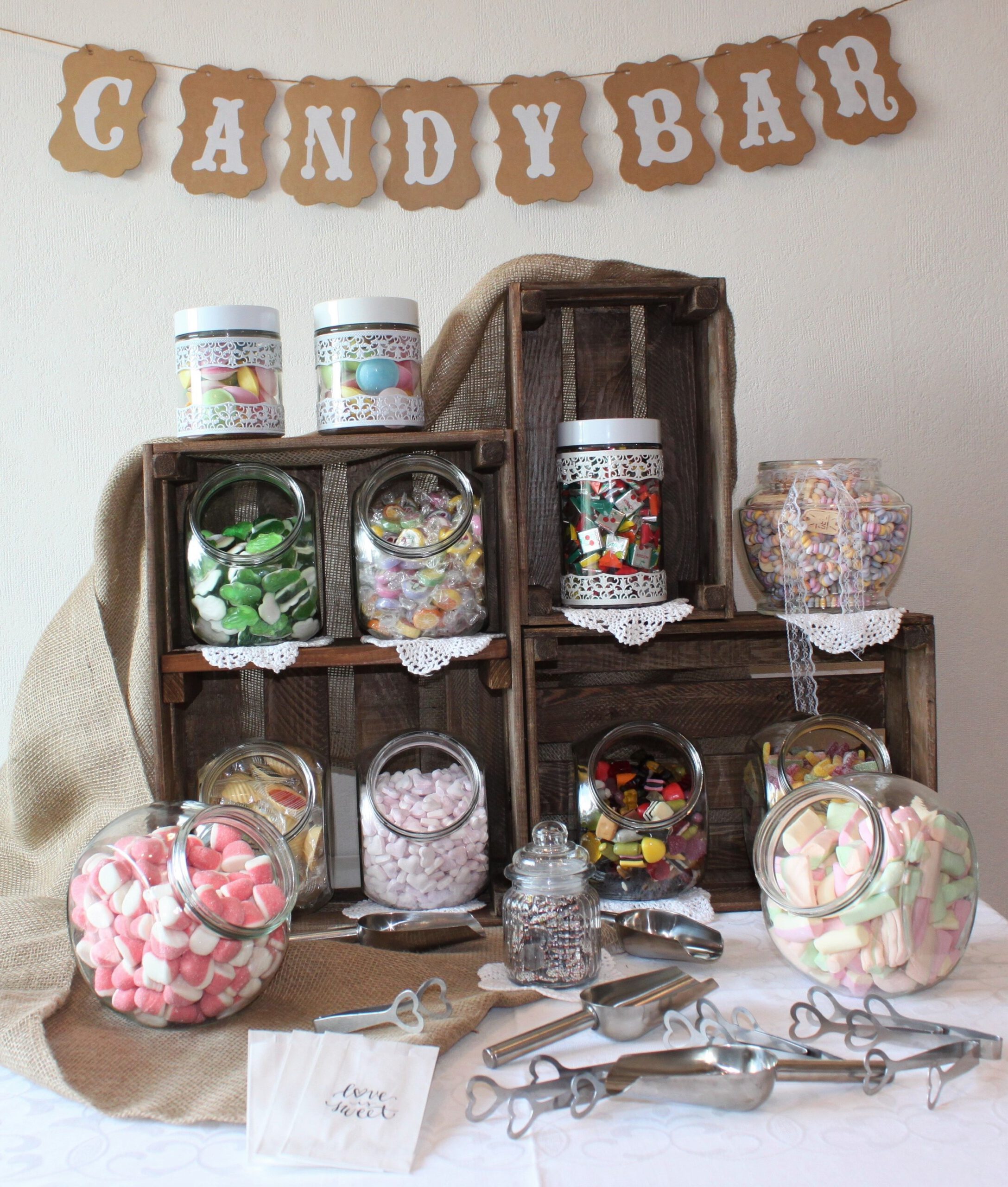 Candy Bar rustikal Candy Bar rustikal