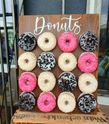 Donutwall braun groß